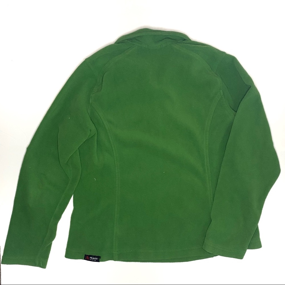 Lands’ End • kids pullover fleece, green - Picture 3 of 3